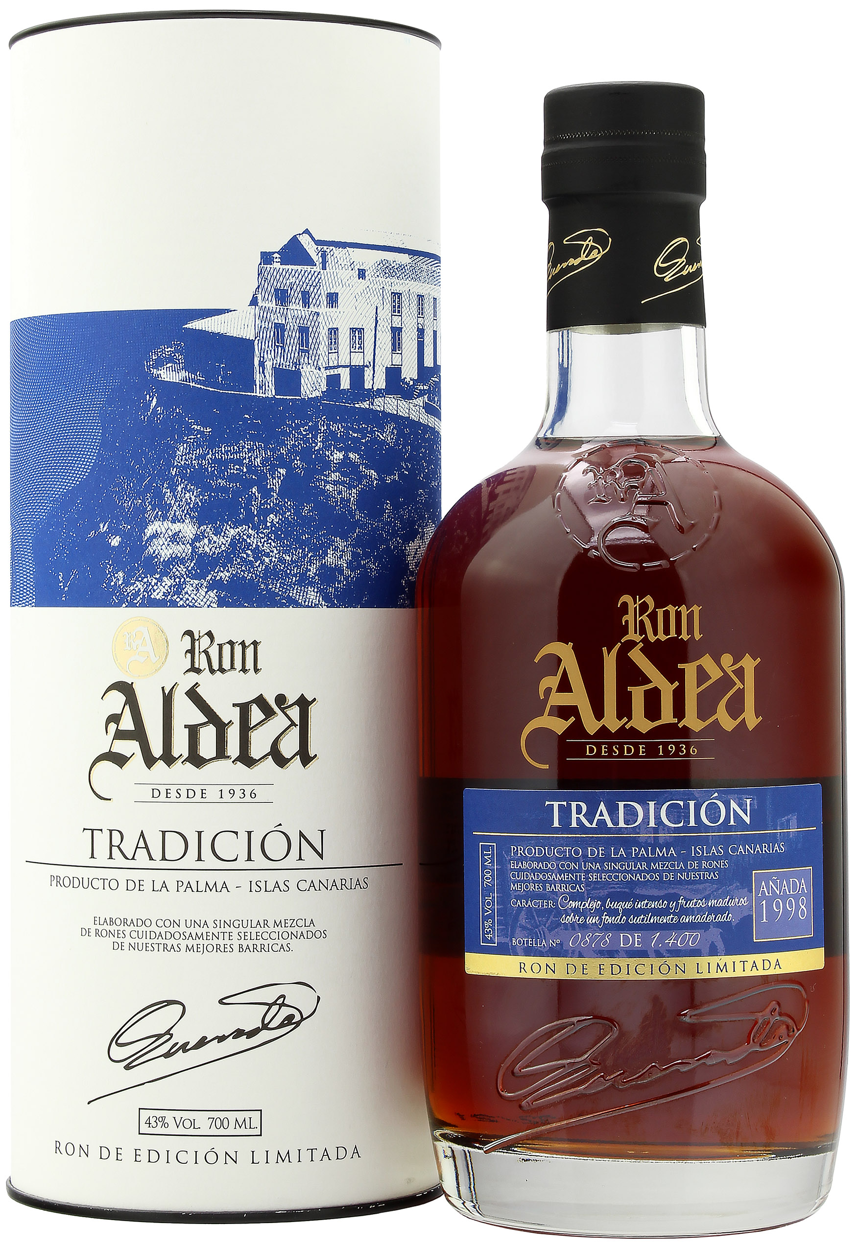 Ron Aldea Tradicion 23Jahre 1999/2023 43.0% 0,7l