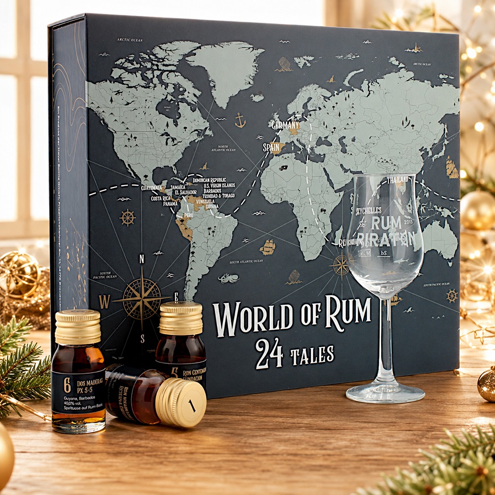 World of Rum Adventskalender 2026 40.8% 24x30ml
