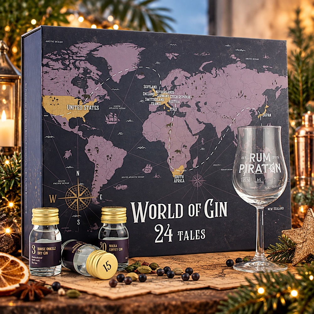 World of Gin Adventskalender 42.3% 24x30ml