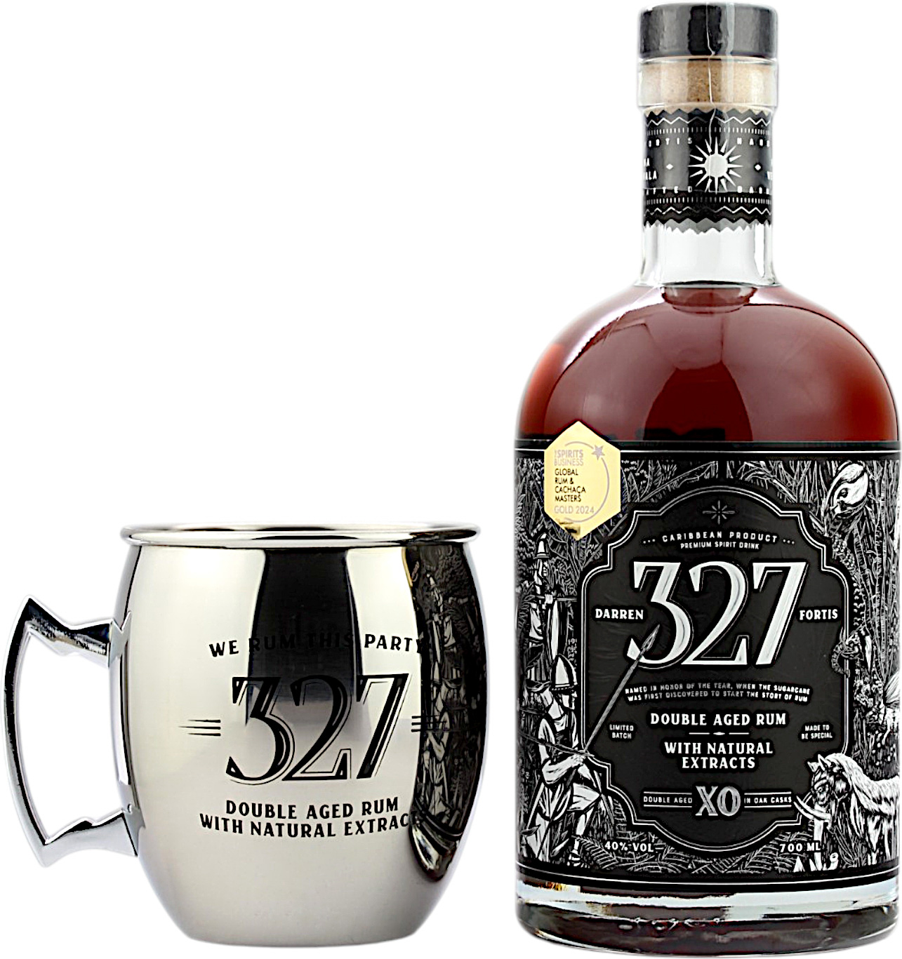 327 XO Caribbean Elixir mit Alu Mug 40.0% 0,7l