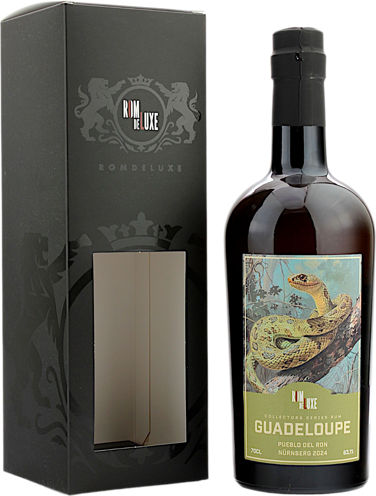 Guadeloupe 5 Jahre Pueblo del Ron 2024 RomDeLuxe 63.1% 0,7l
