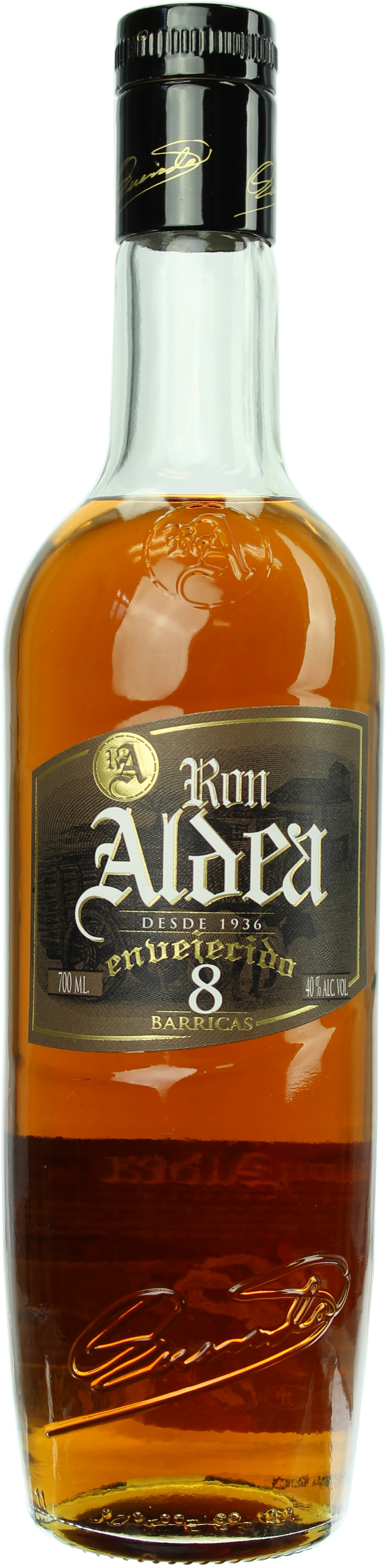 Ron Aldea Dark 8 Jahre 40.0% 0,7l