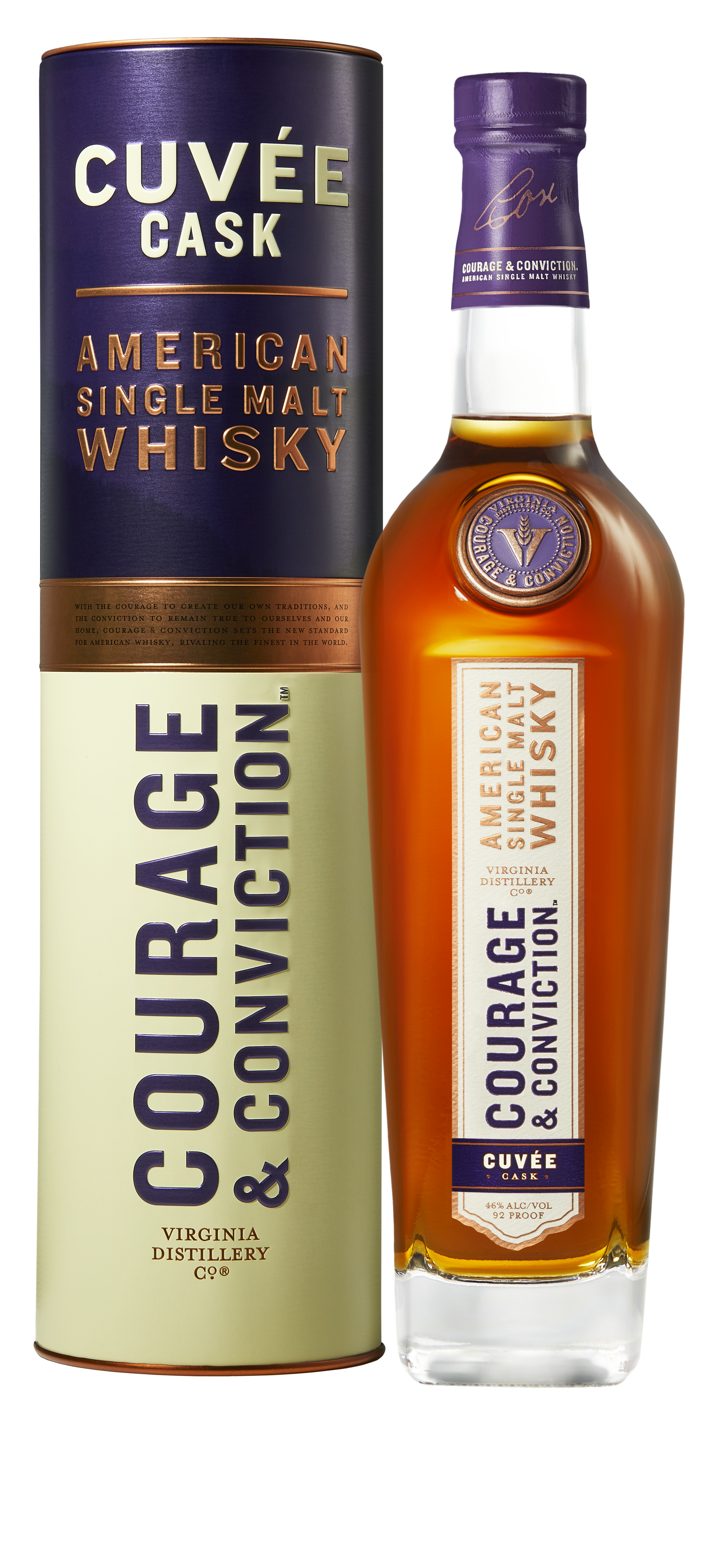 Courage & Conviction American Single Malt Cuvée Cask 46% 0,7l